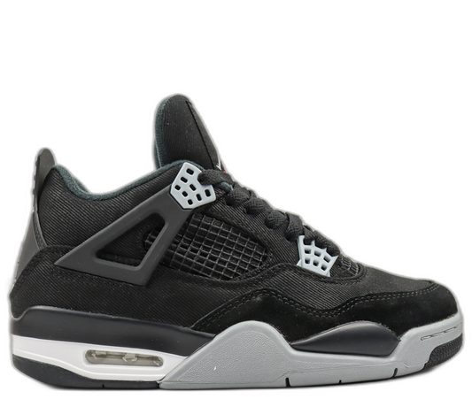 Air Jordan 4 Black Canvas