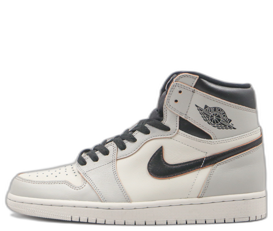 Air Jordan 1 High White Grey Scratchoff