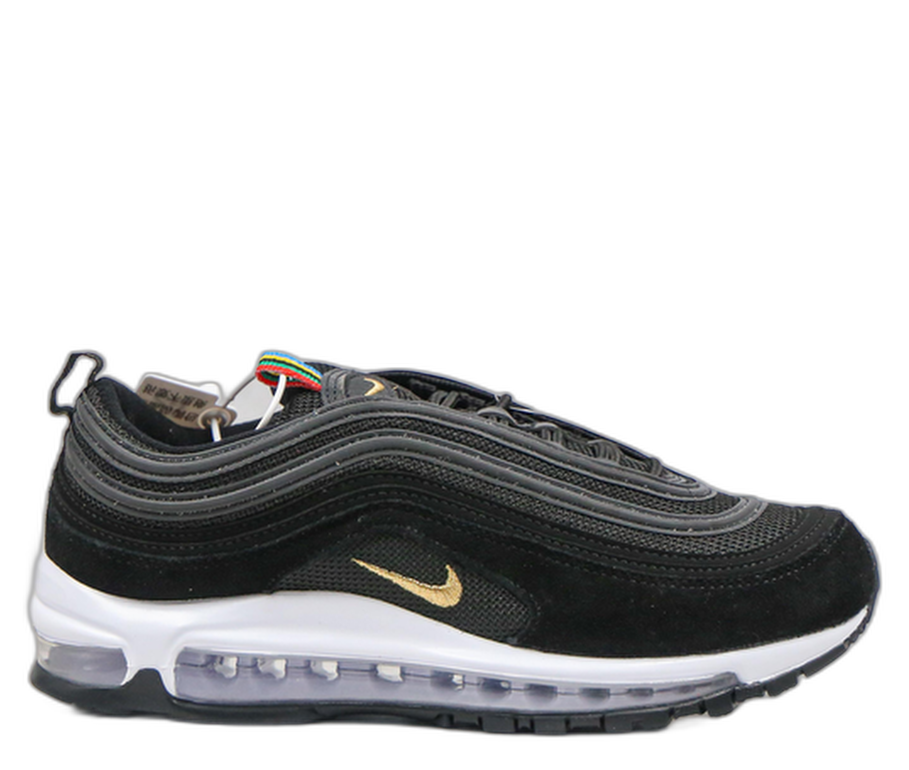 Nike Air Max 97 Black Gold Swoosh