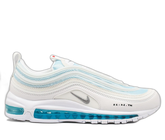 Nike Air Max 97 MSCHF x INRI Jesus Shoes Blue Tint