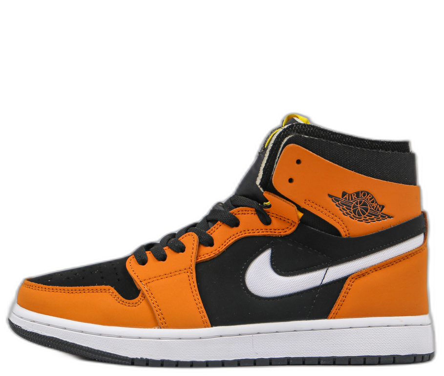 Air Jordan 1 High Black Yellow Brown