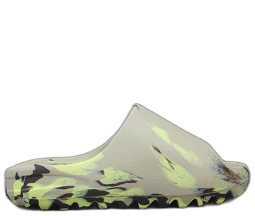 Adidas Yeezy Slide Grey Yellow Camo