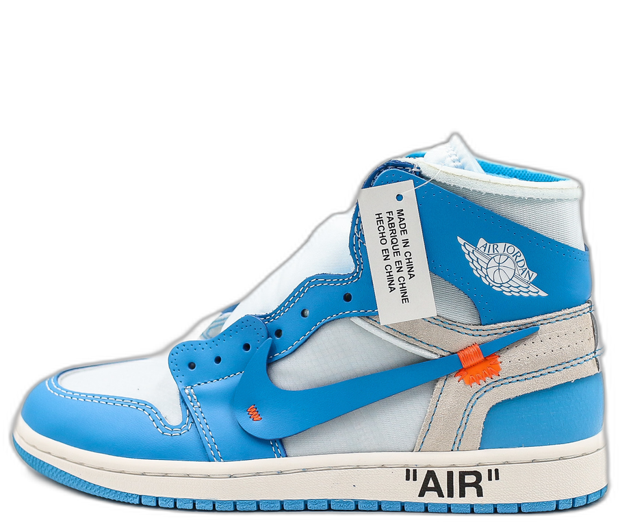 Air Jordan 1 High Off-White UNC Blue