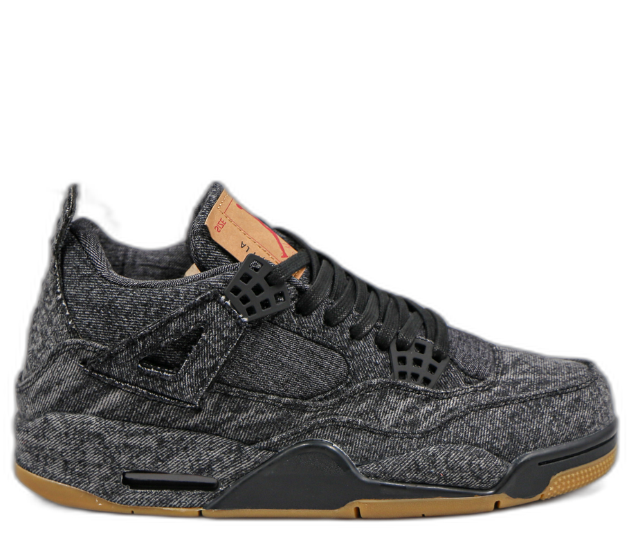 Air Jordan 4 Levis Black Denim