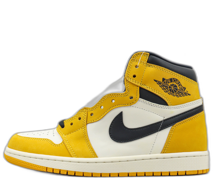 Air Jordan 1 High White Yellow