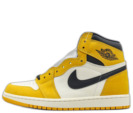 Air Jordan 1 High White Yellow
