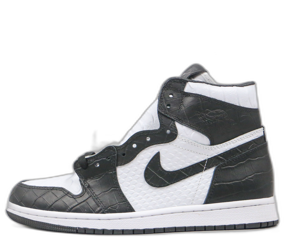 Air Jordan 1 High Snake Swoosh Logo