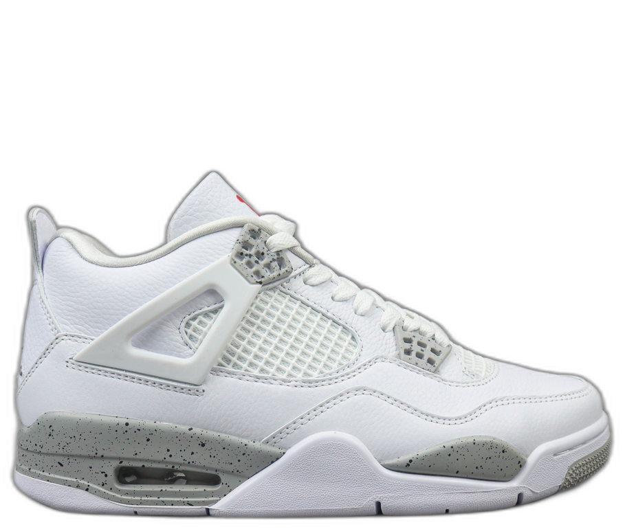 Air Jordan 4 White Cement