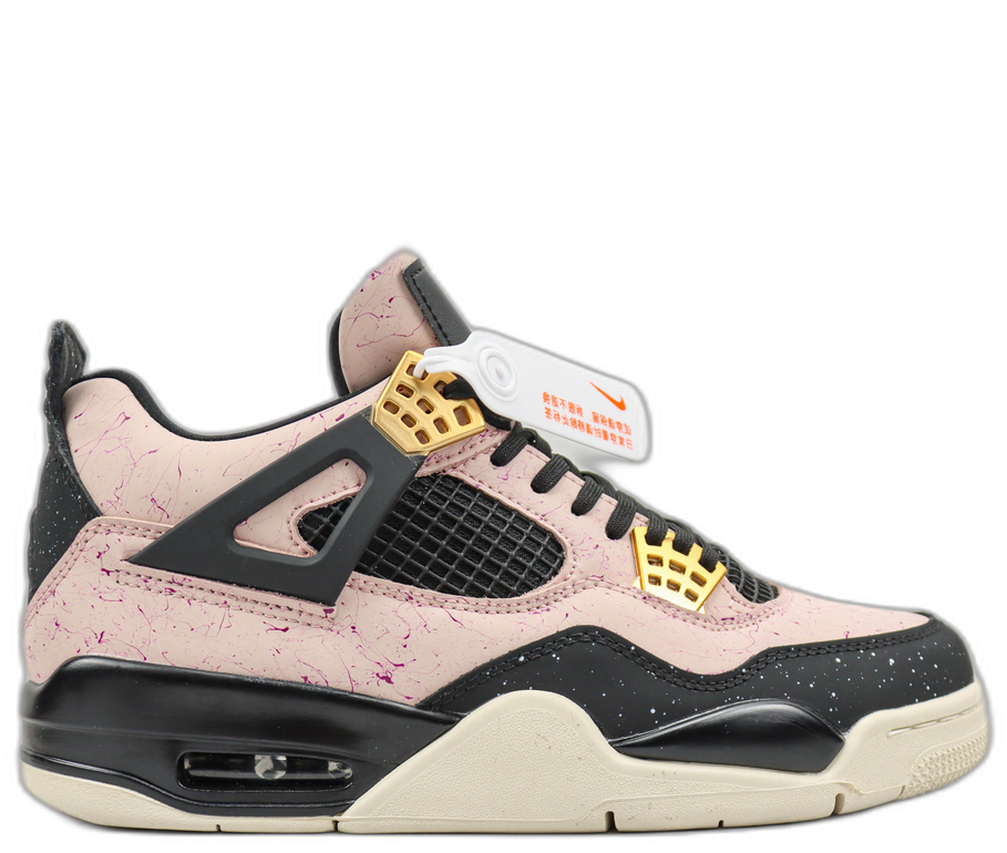 Air Jordan 4 Black Pink