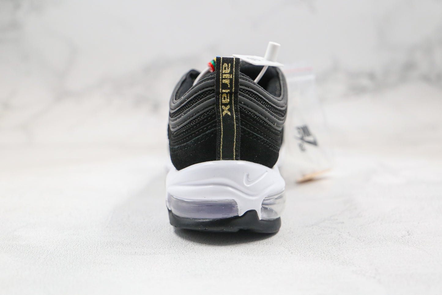Nike Air Max 97 Black Gold Swoosh