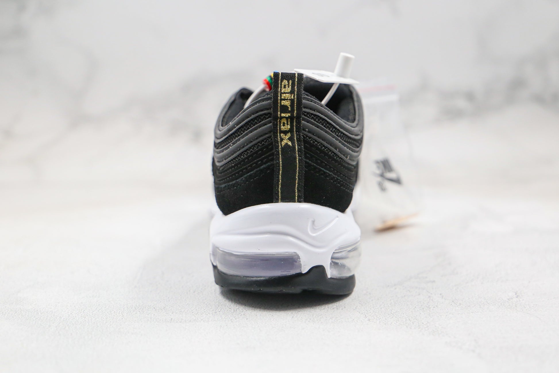 Nike Air Max 97 Black Gold Swoosh