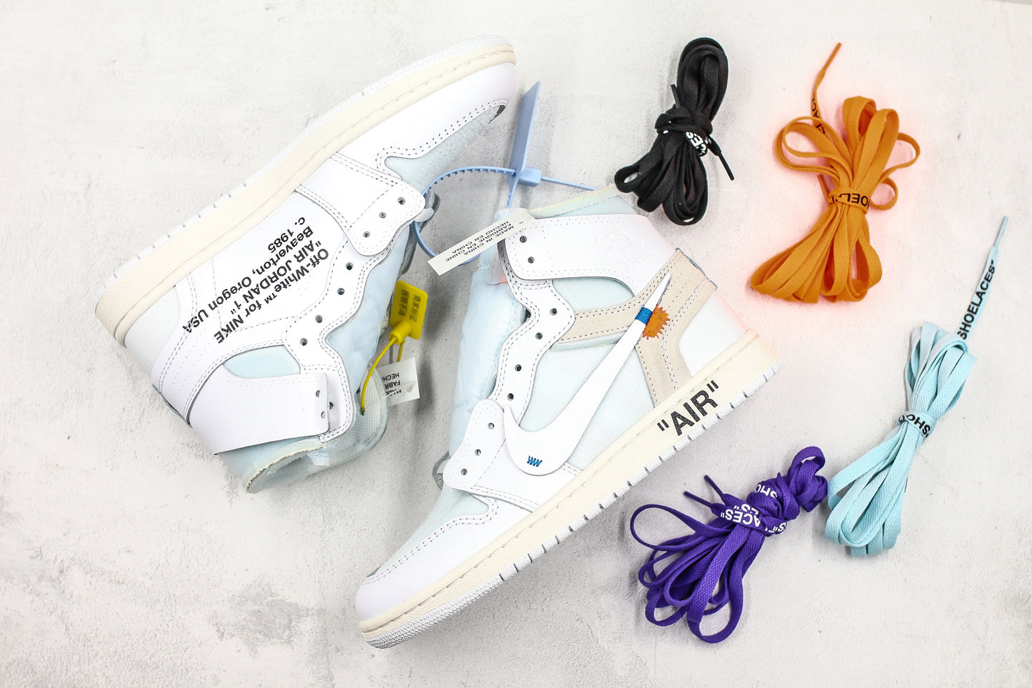 Air Jordan 1 High Off-White White