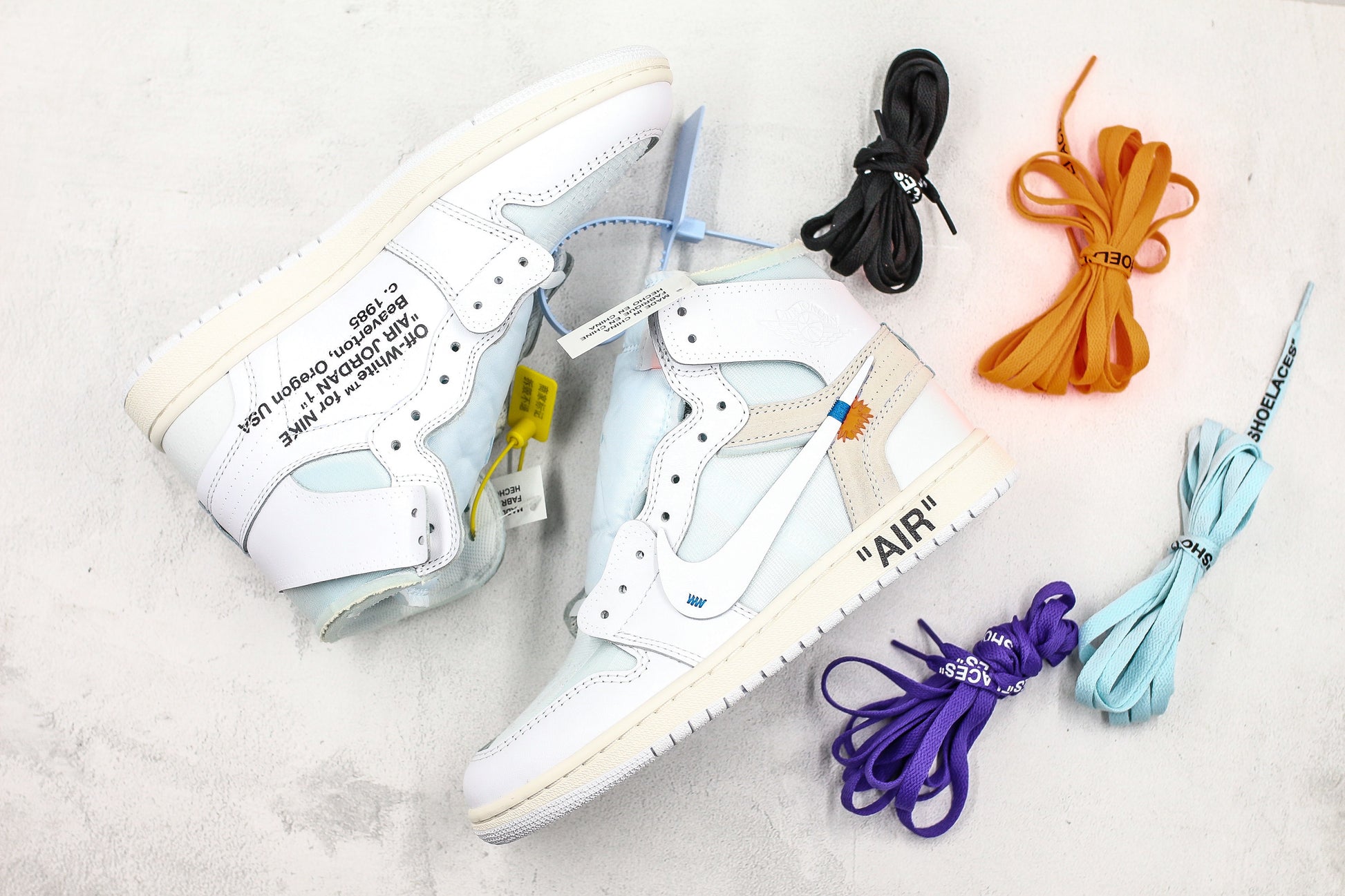 Air Jordan 1 High Off-White White