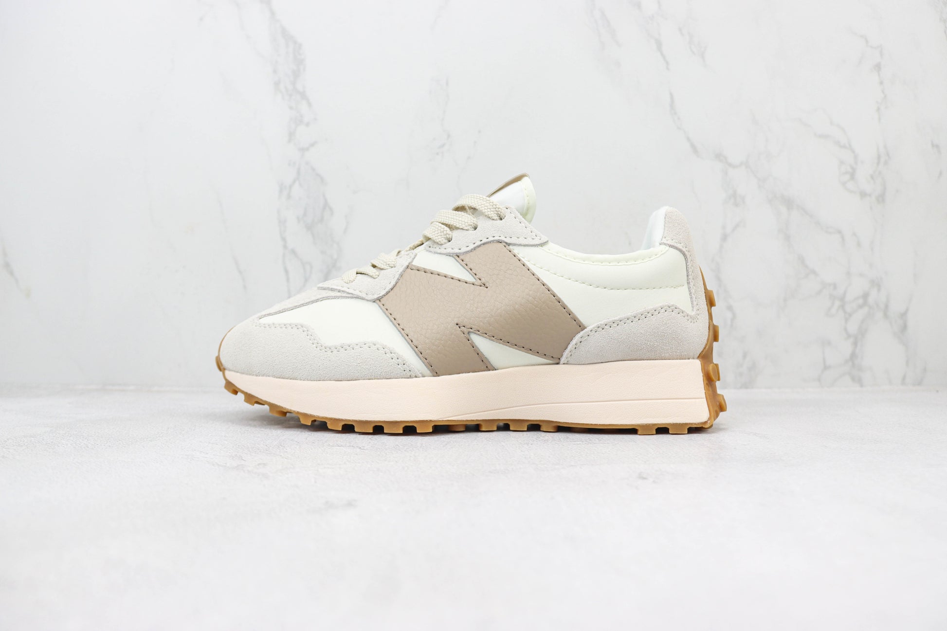 New Balance 327 White Silver U327LZ