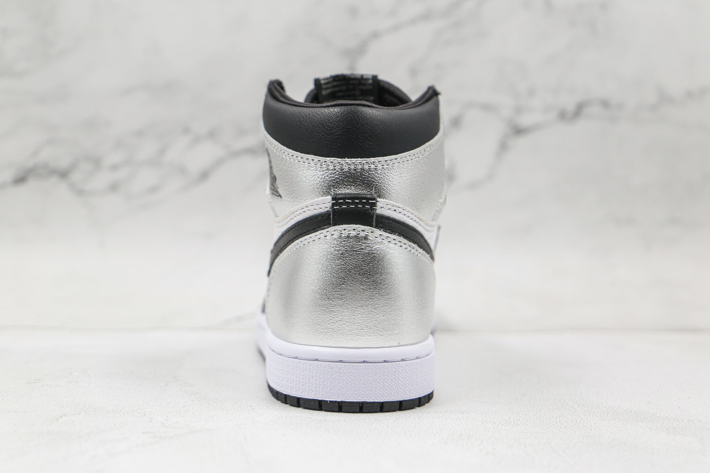 Air Jordan 1 High Black Silver