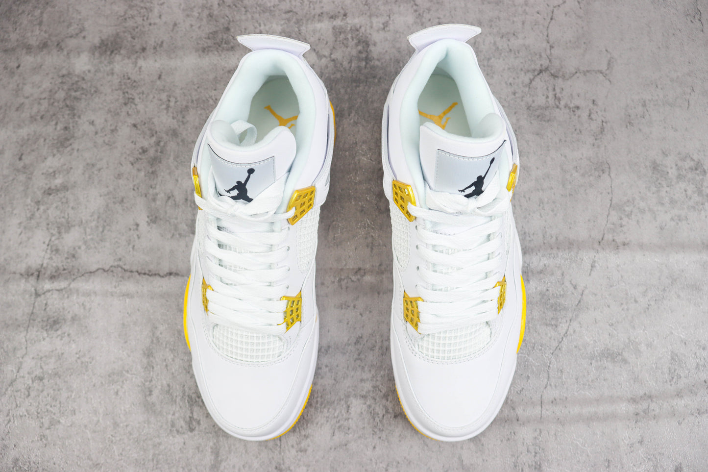 Air Jordan 4 White Gold