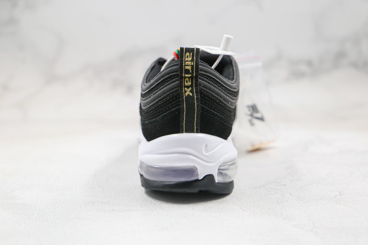 Nike Air Max 97 Black Gold Swoosh
