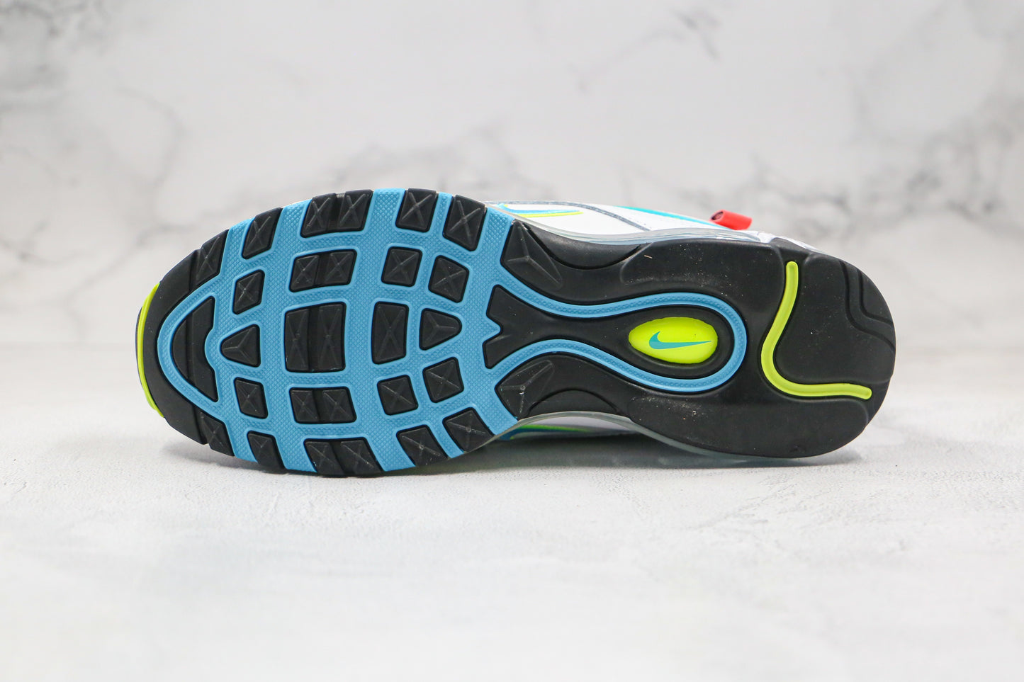 Nike Air Max 97 Worldwide White Volt Aqua
