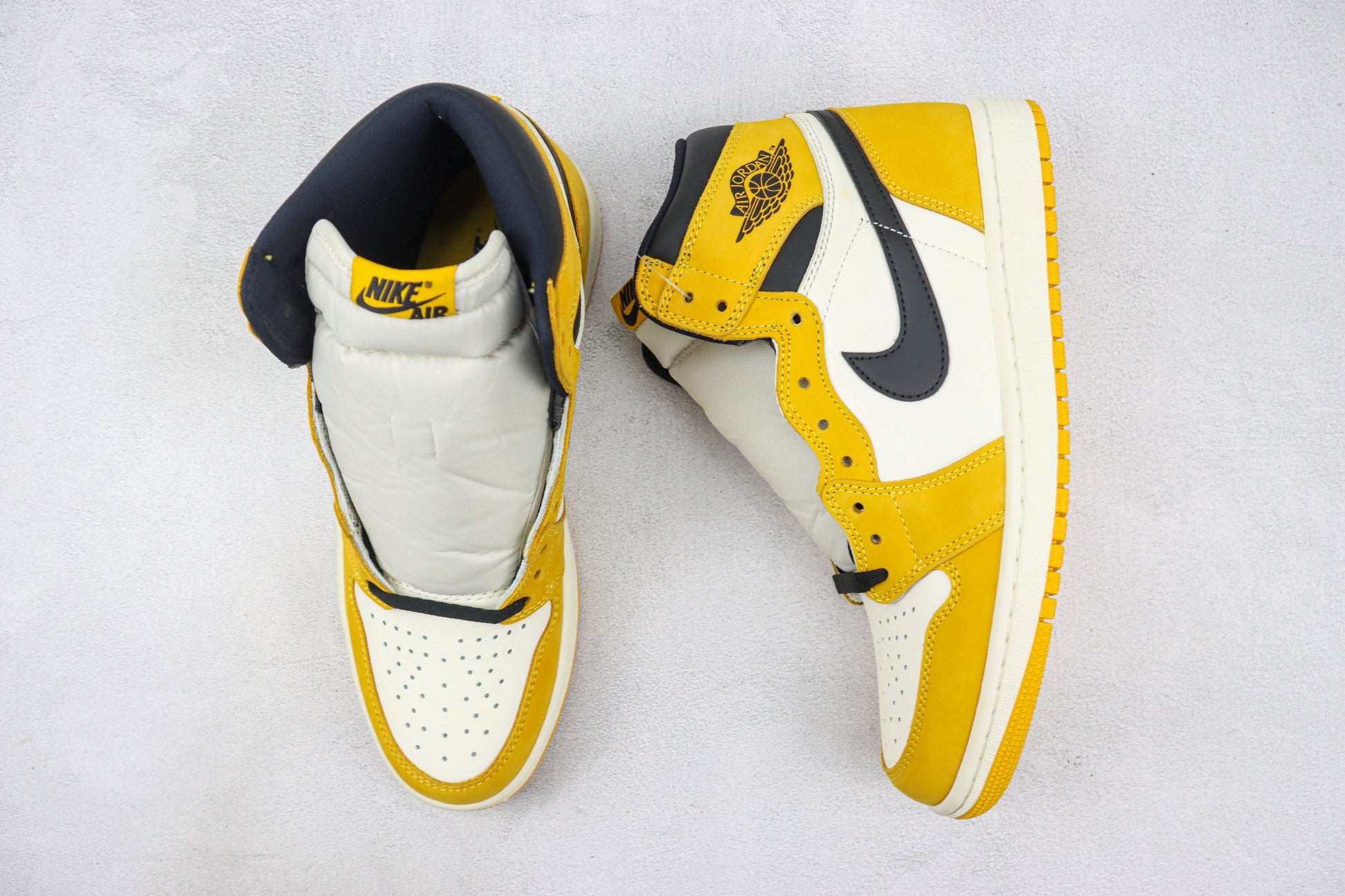 Air Jordan 1 High White Yellow
