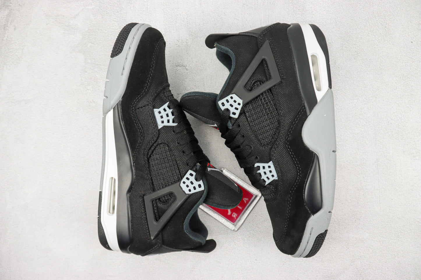 Air Jordan 4 Black Canvas