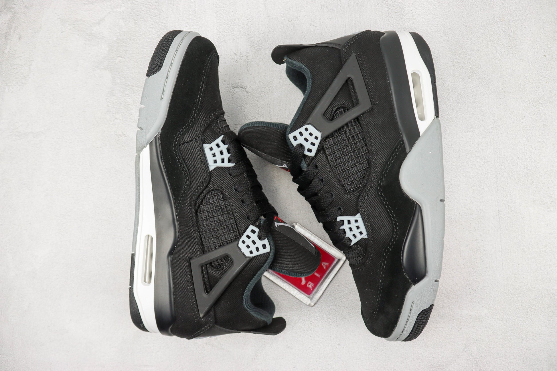 Air Jordan 4 Black Canvas