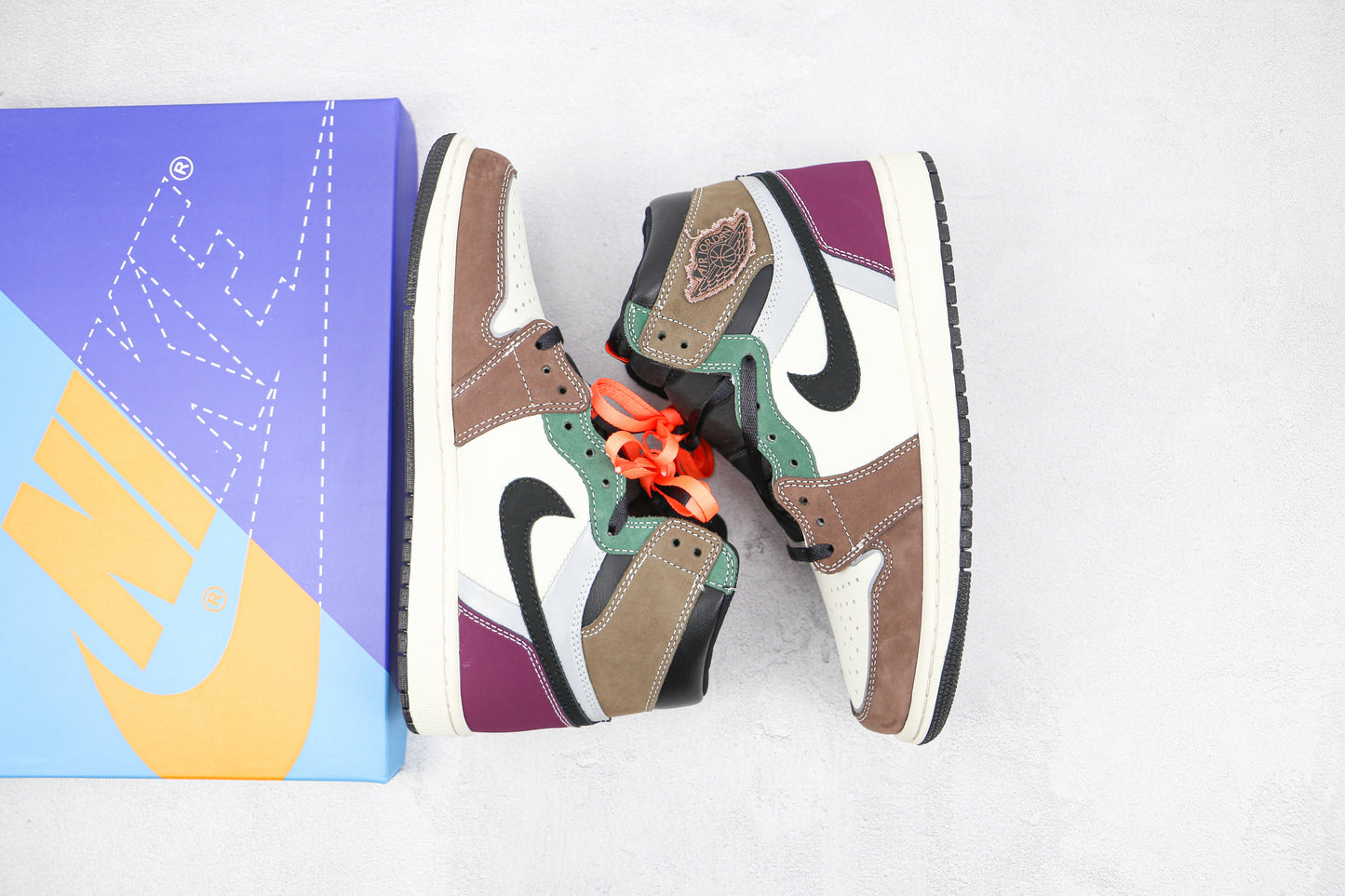 Air Jordan 1 High Multicolor Handcrafted