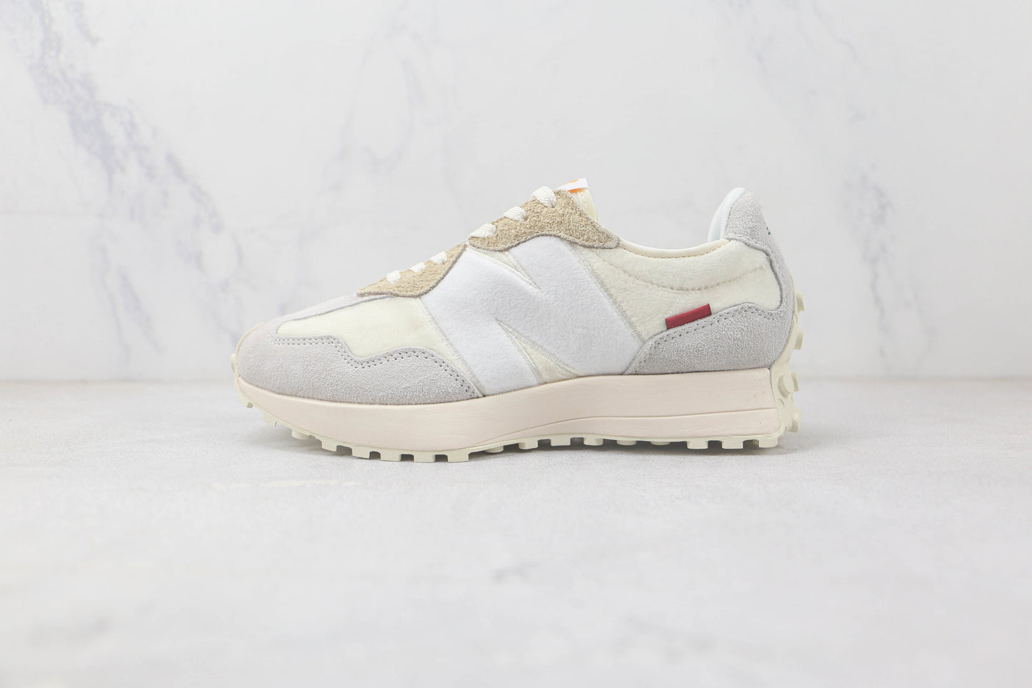 New Balance 327 Silver White MD327FG