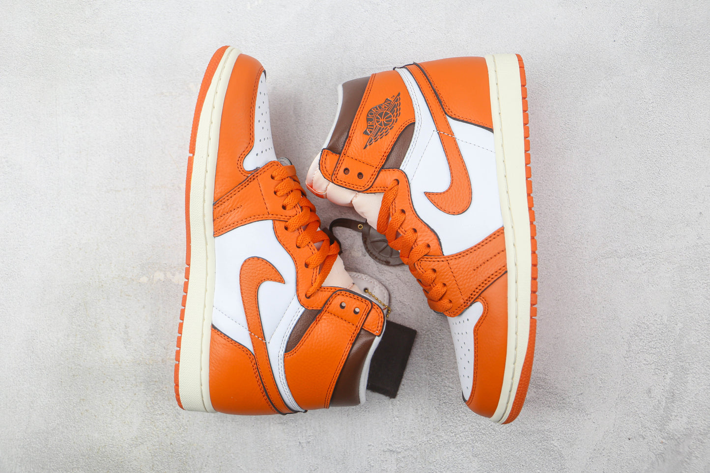 Air Jordan 1 High White Orange