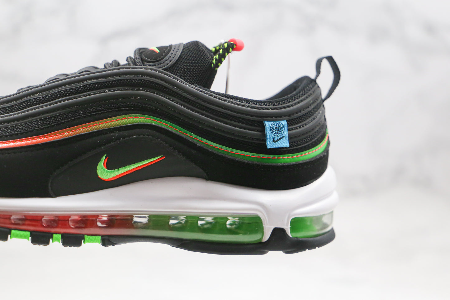 Nike Air Max 97 Worldwide Black Orange Green