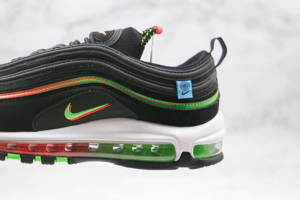 Nike Air Max 97 Worldwide Black Orange Green