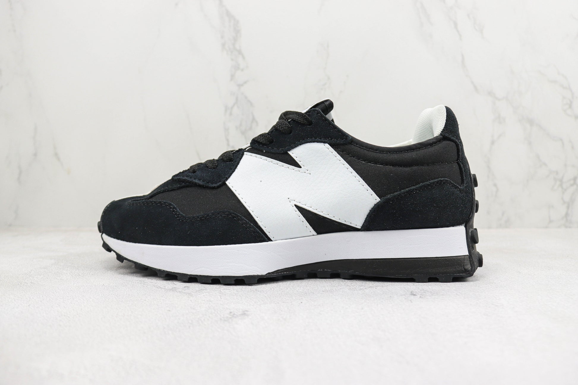 New Balance 327 White Silver MS327BW1