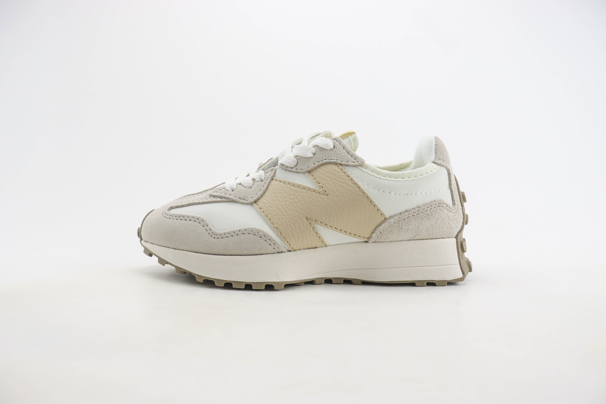 New Balance 327 White Silver WS327KG