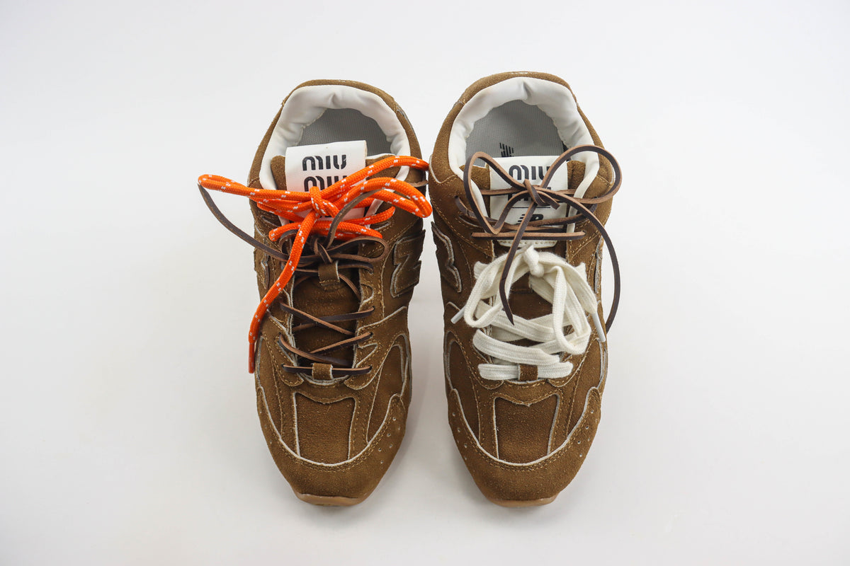 New Balance X MiuMiu 530 Suede Brown