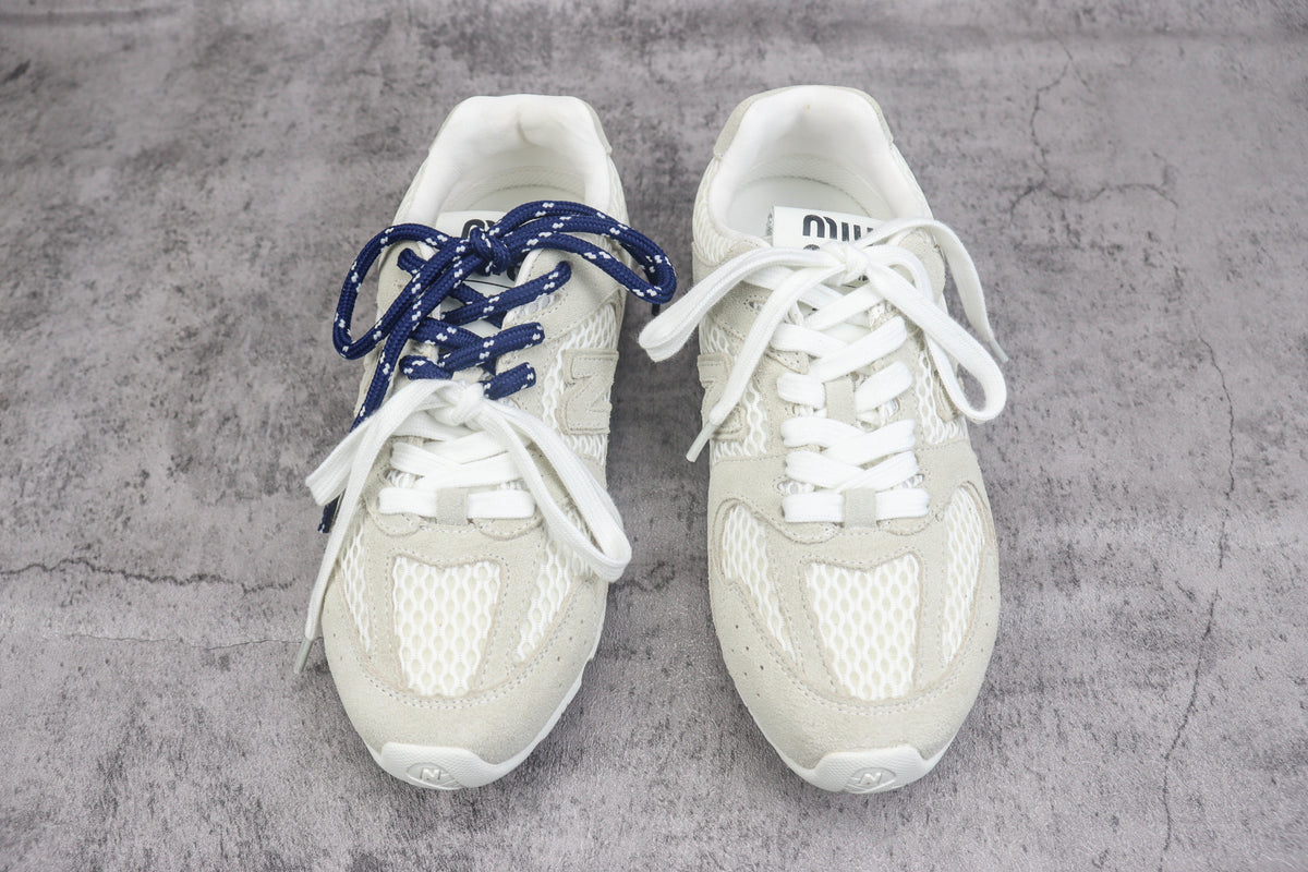New Balance X MiuMiu 530 SL Suede White Grey