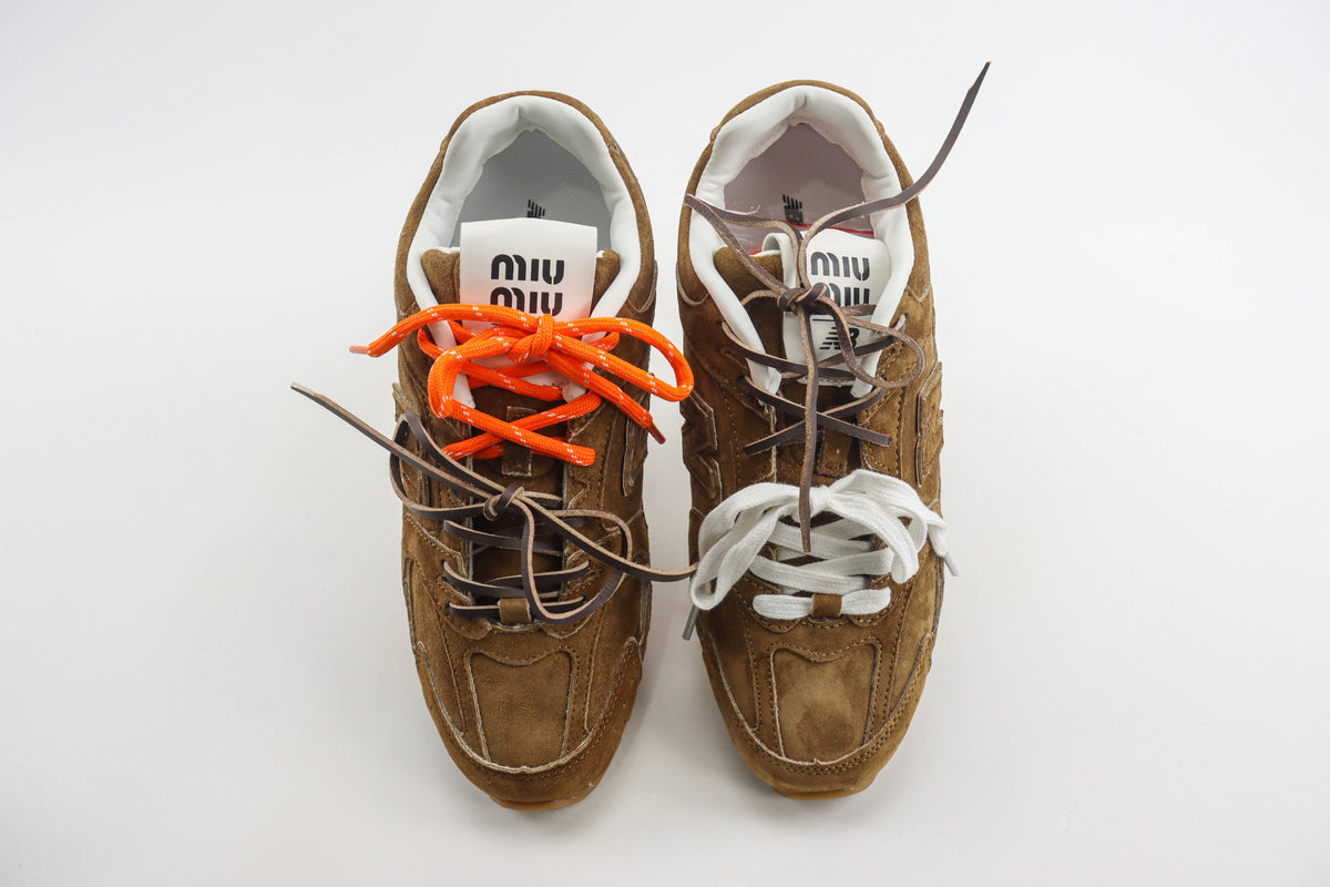 New Balance X MiuMiu 530 Suede Dark Brown