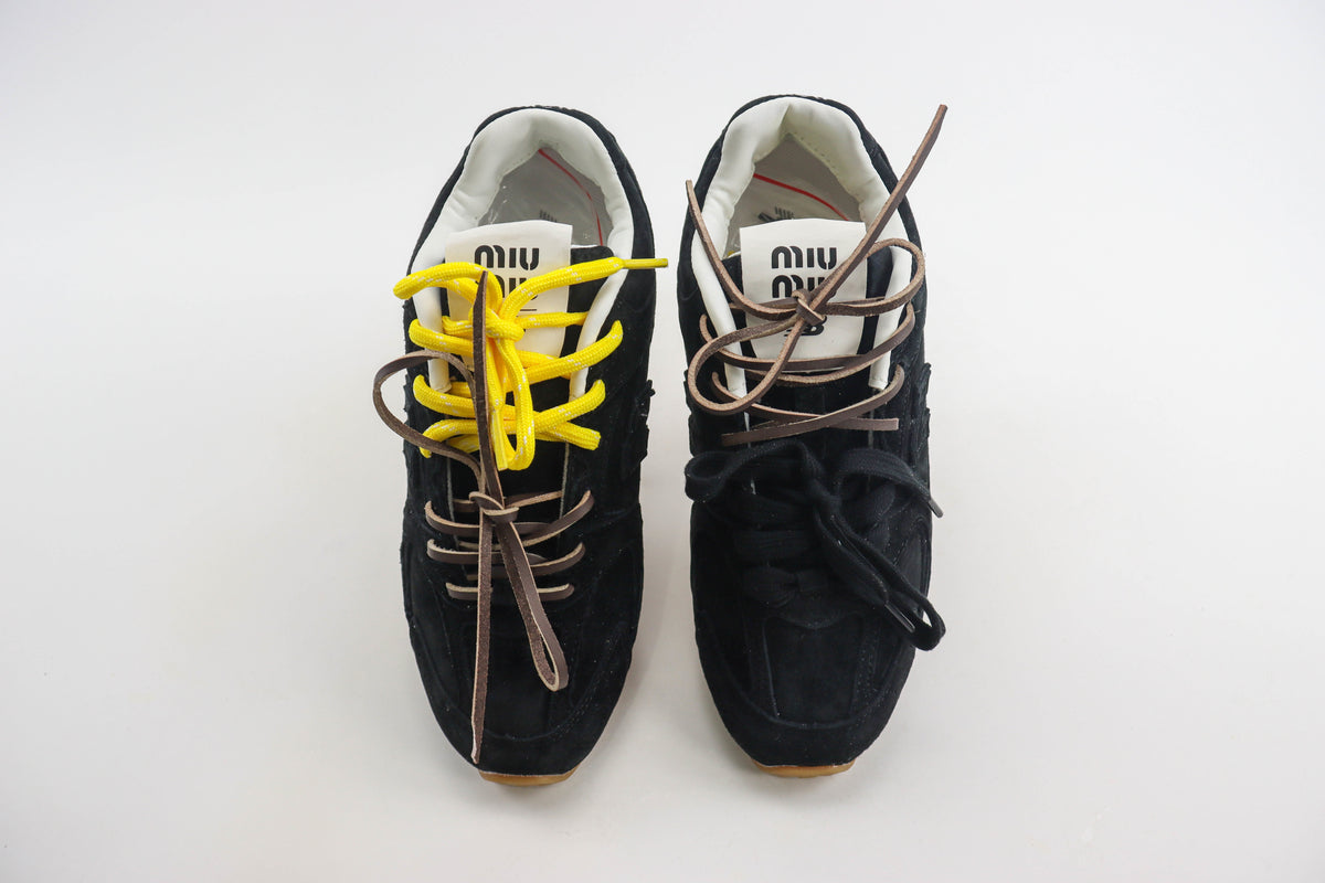 New Balance X MiuMiu 530 Suede Black