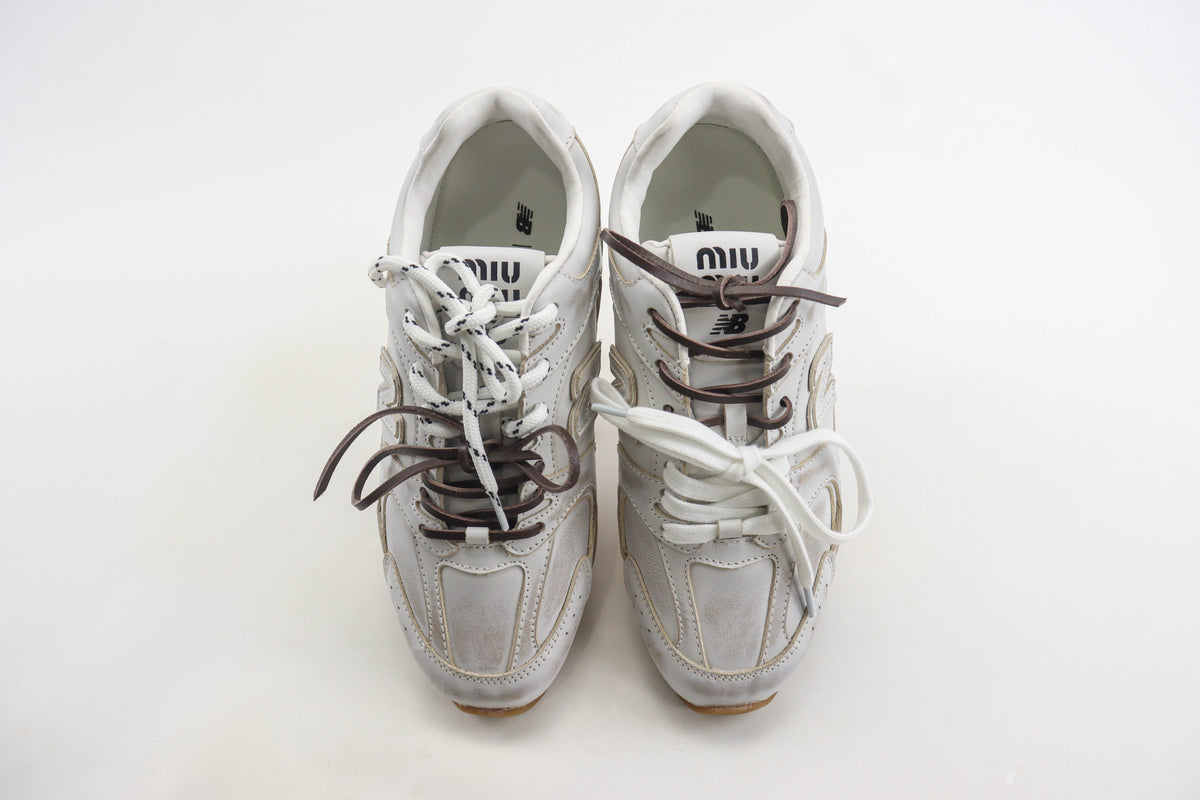 New Balance X MiuMiu 530 SL Suede Cream