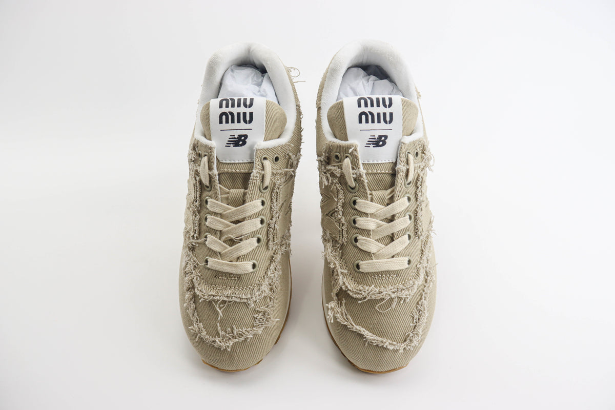 New Balance X MiuMiu 574 Denim Beige