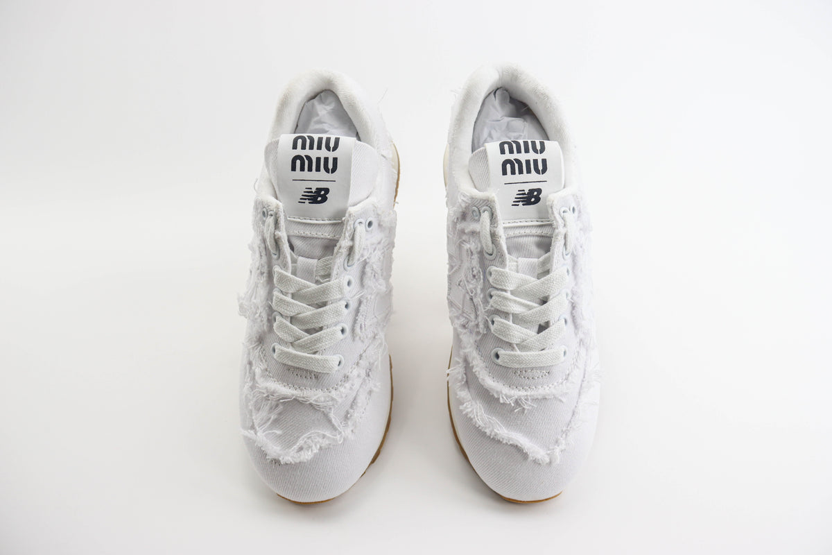 New Balance X MiuMiu 574 Denim White