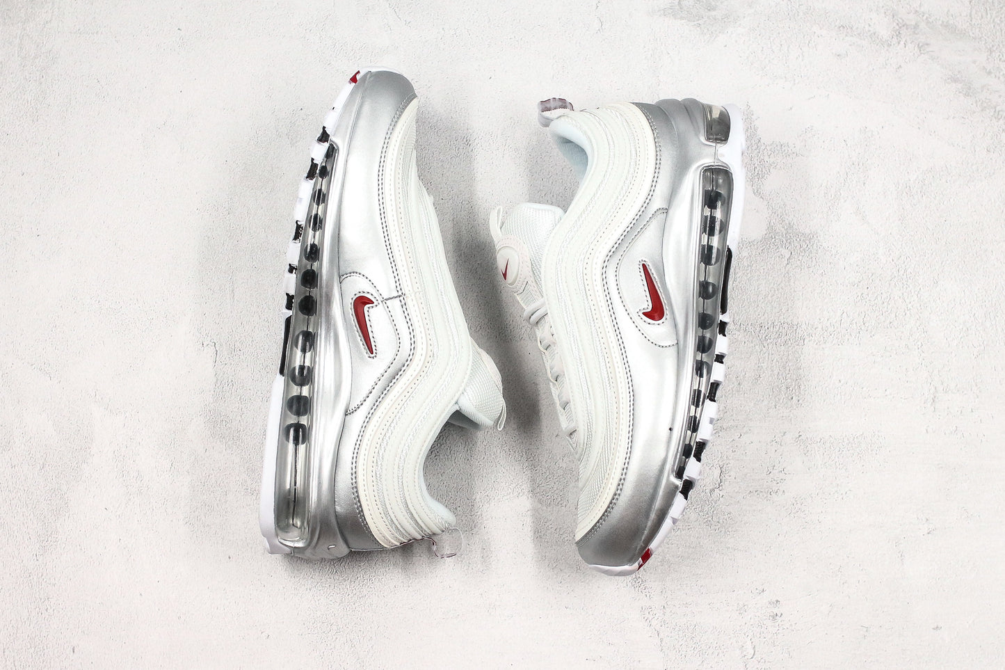 Nike Air Max 97 Metallic Silver Red
