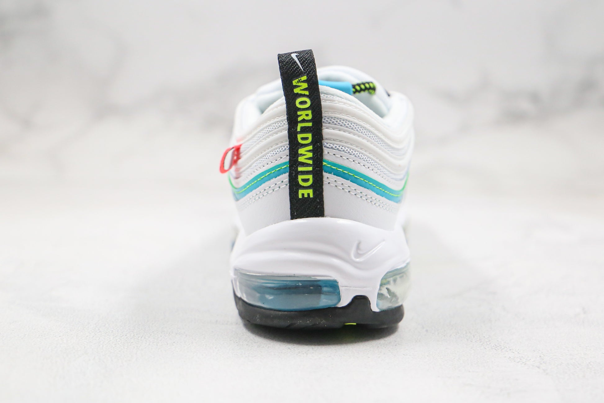 Nike Air Max 97 Worldwide White Volt Aqua