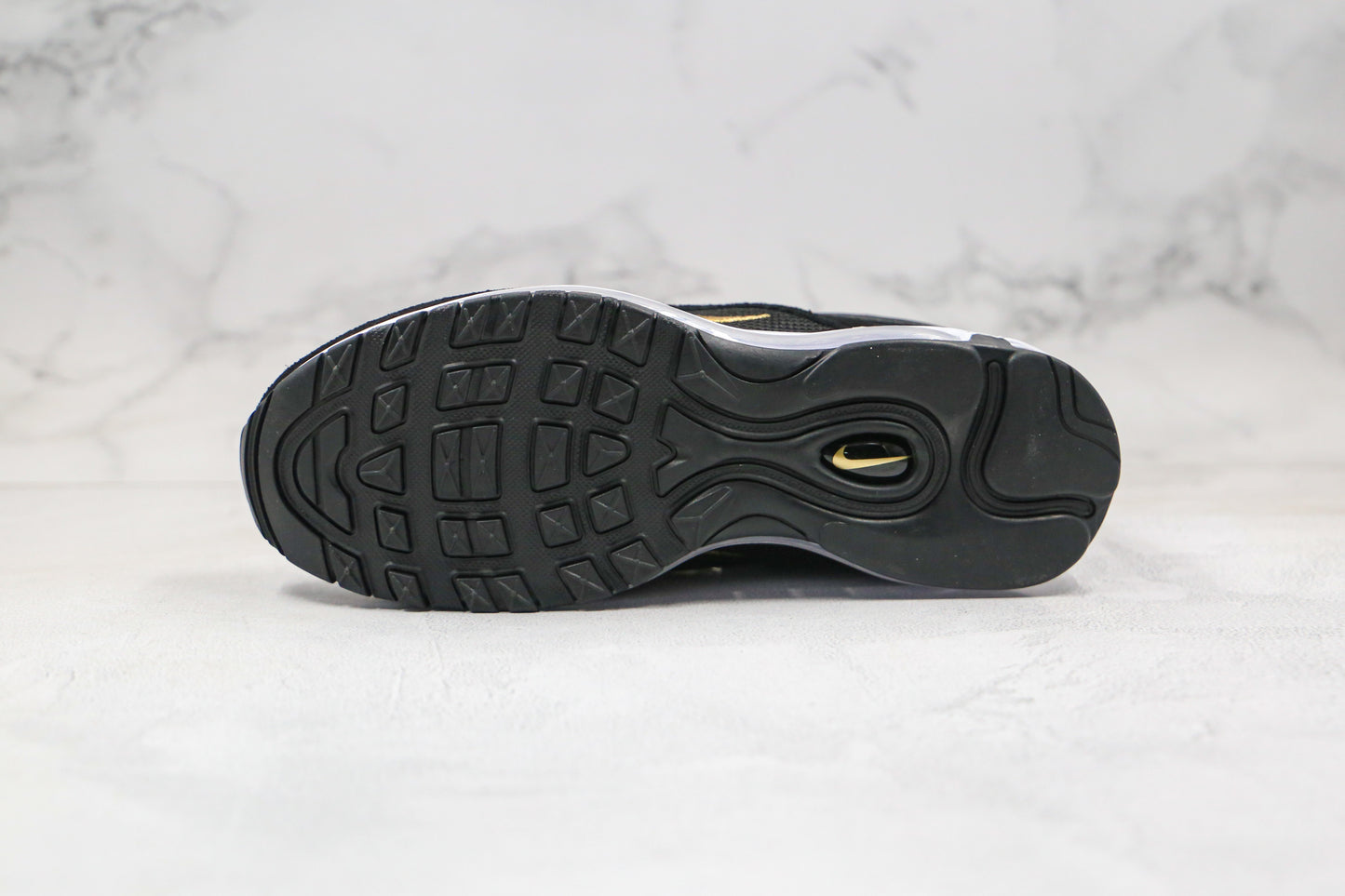 Nike Air Max 97 Black Gold Swoosh