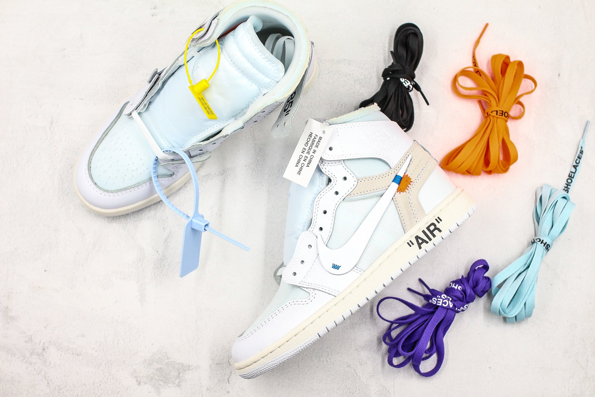 Air Jordan 1 High Off-White White
