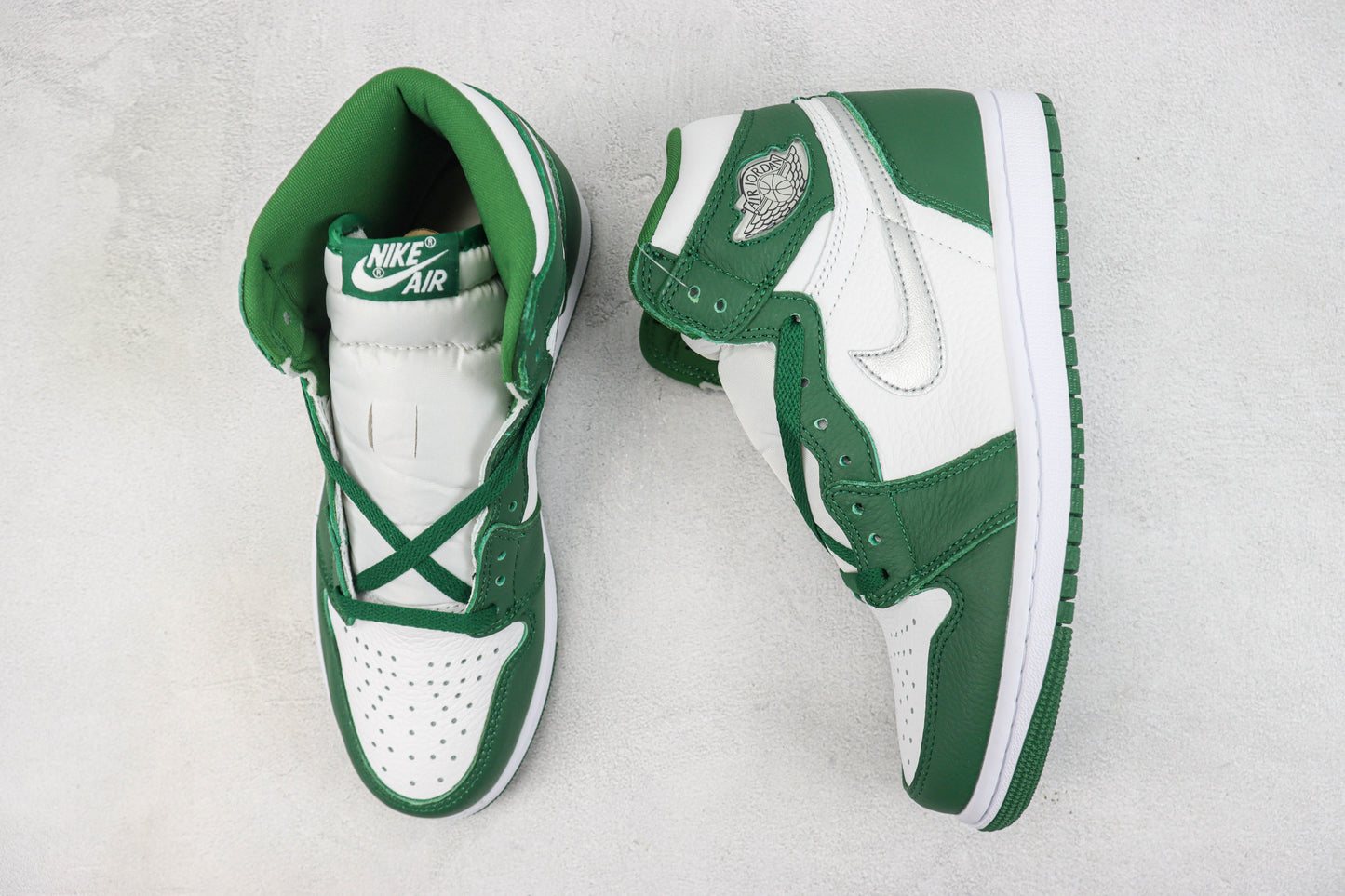 Air Jordan 1 High White Green