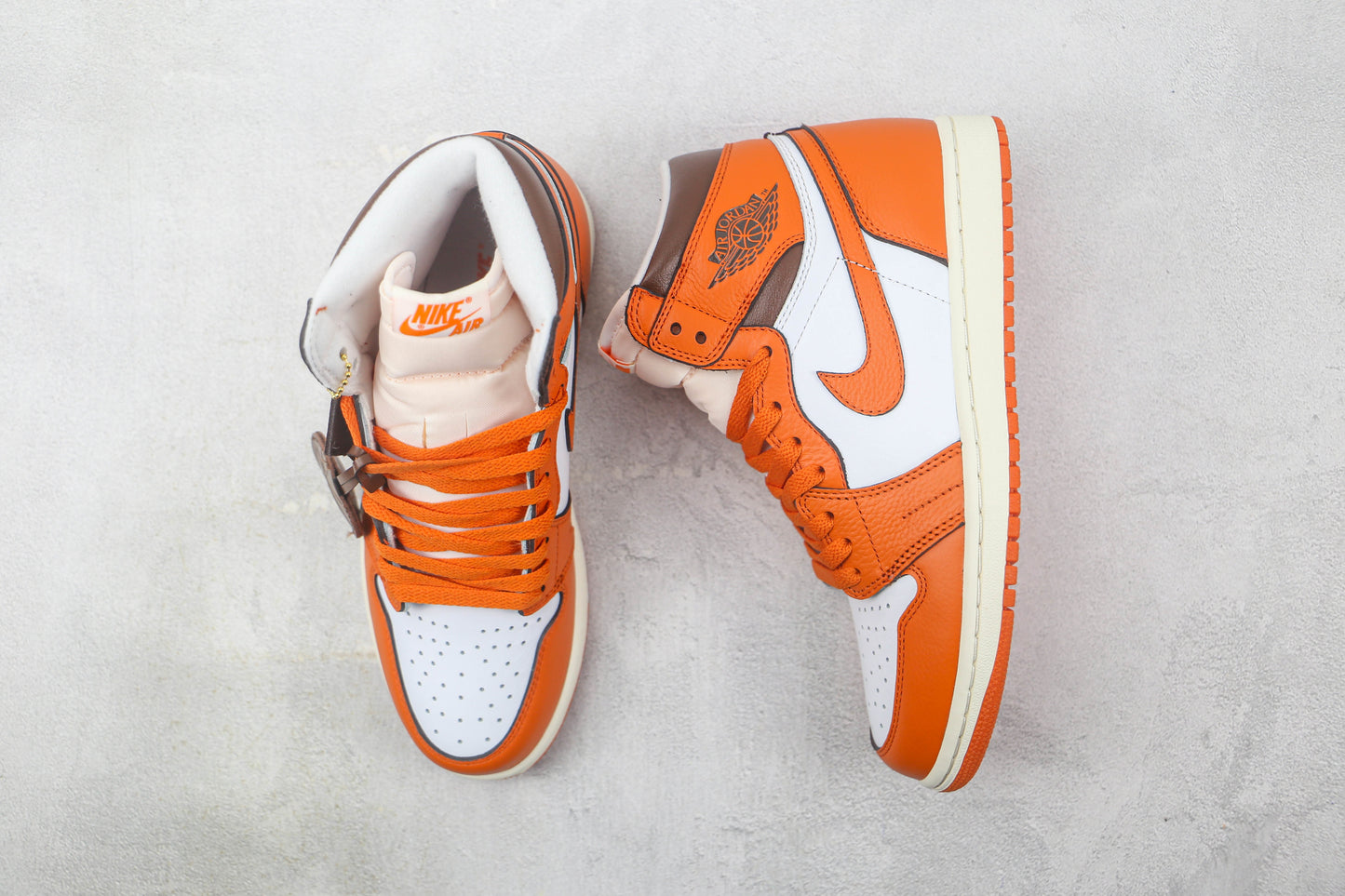Air Jordan 1 High White Orange
