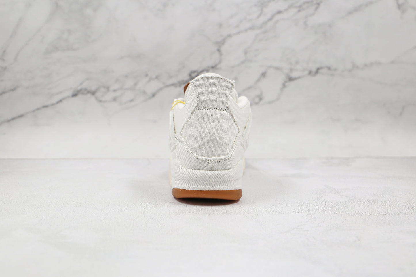 Air Jordan 4 Levis White Denim
