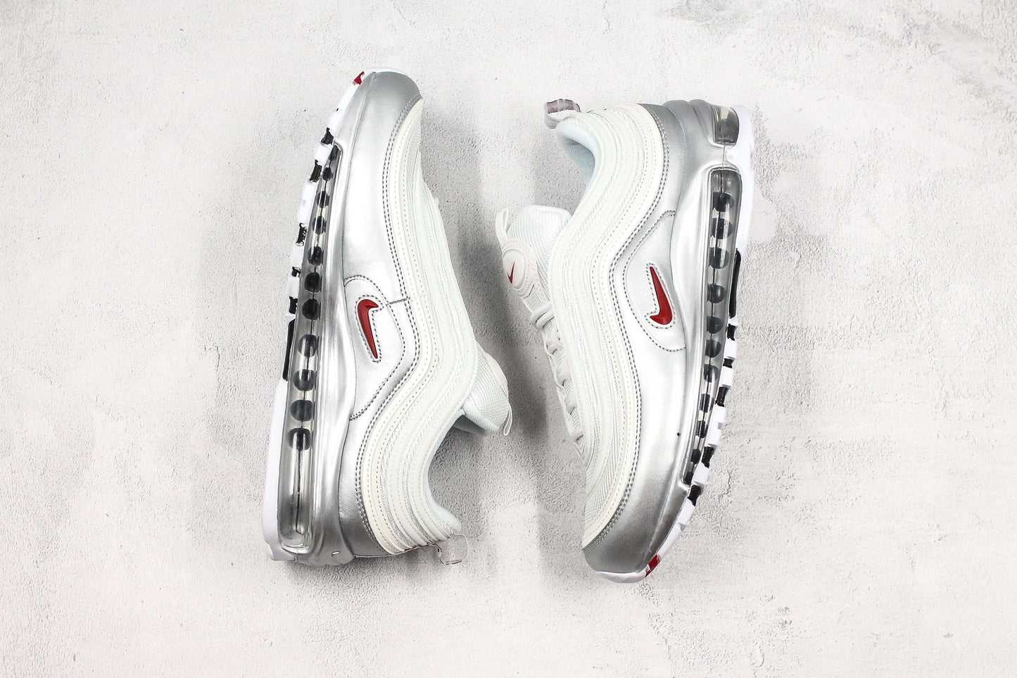 Nike Air Max 97 Metallic Silver Red