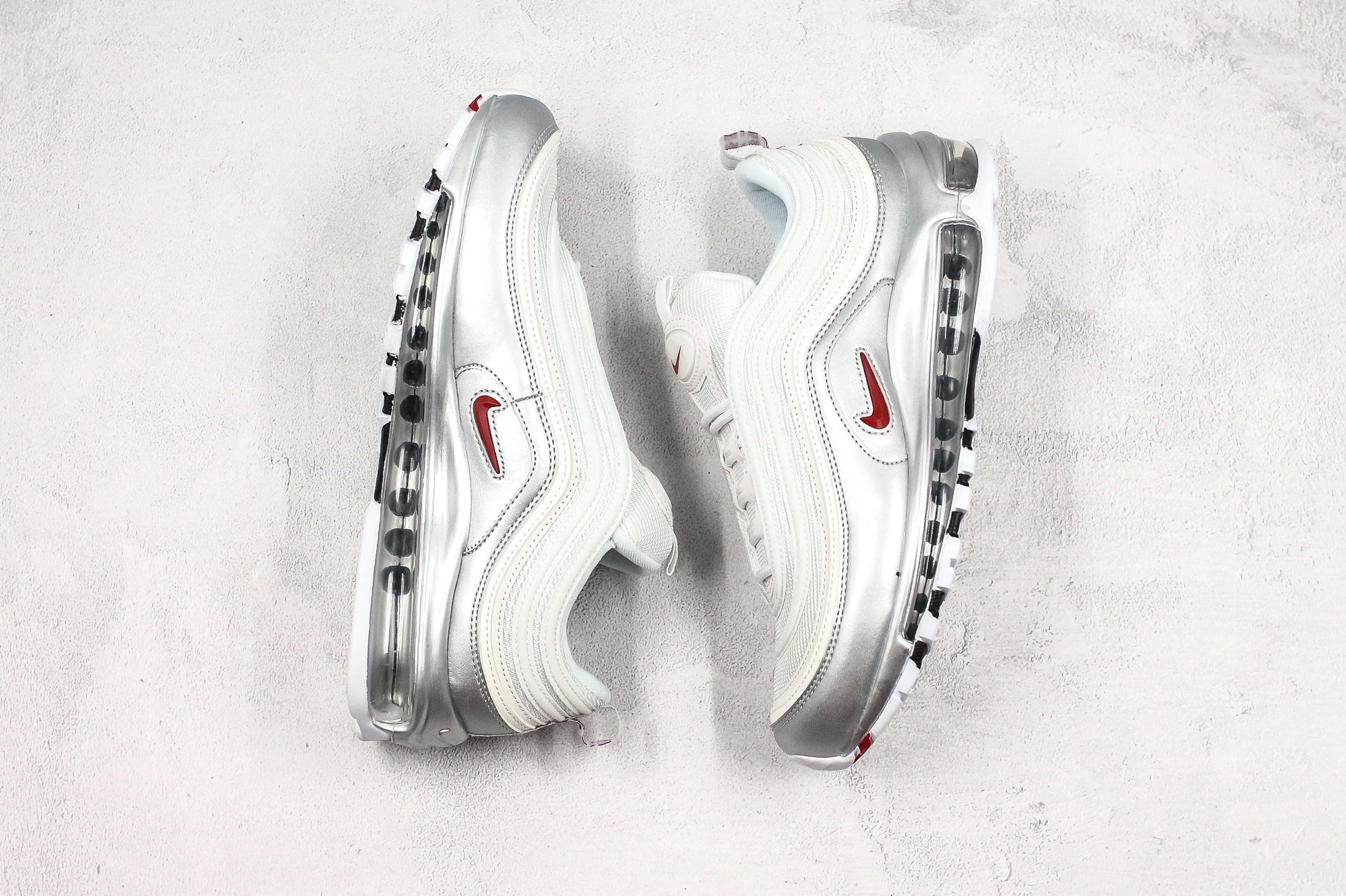 Nike Air Max 97 Metallic Silver Red
