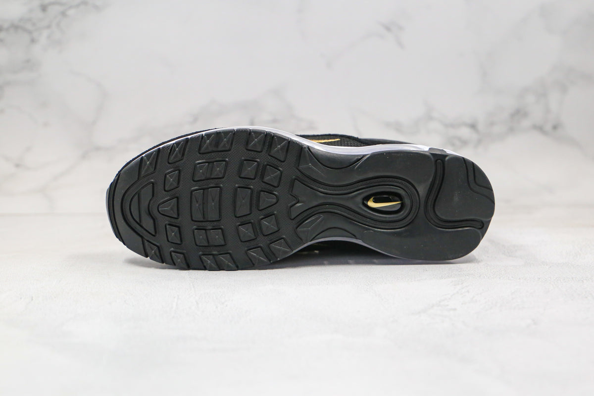 Nike Air Max 97 Black Gold Swoosh