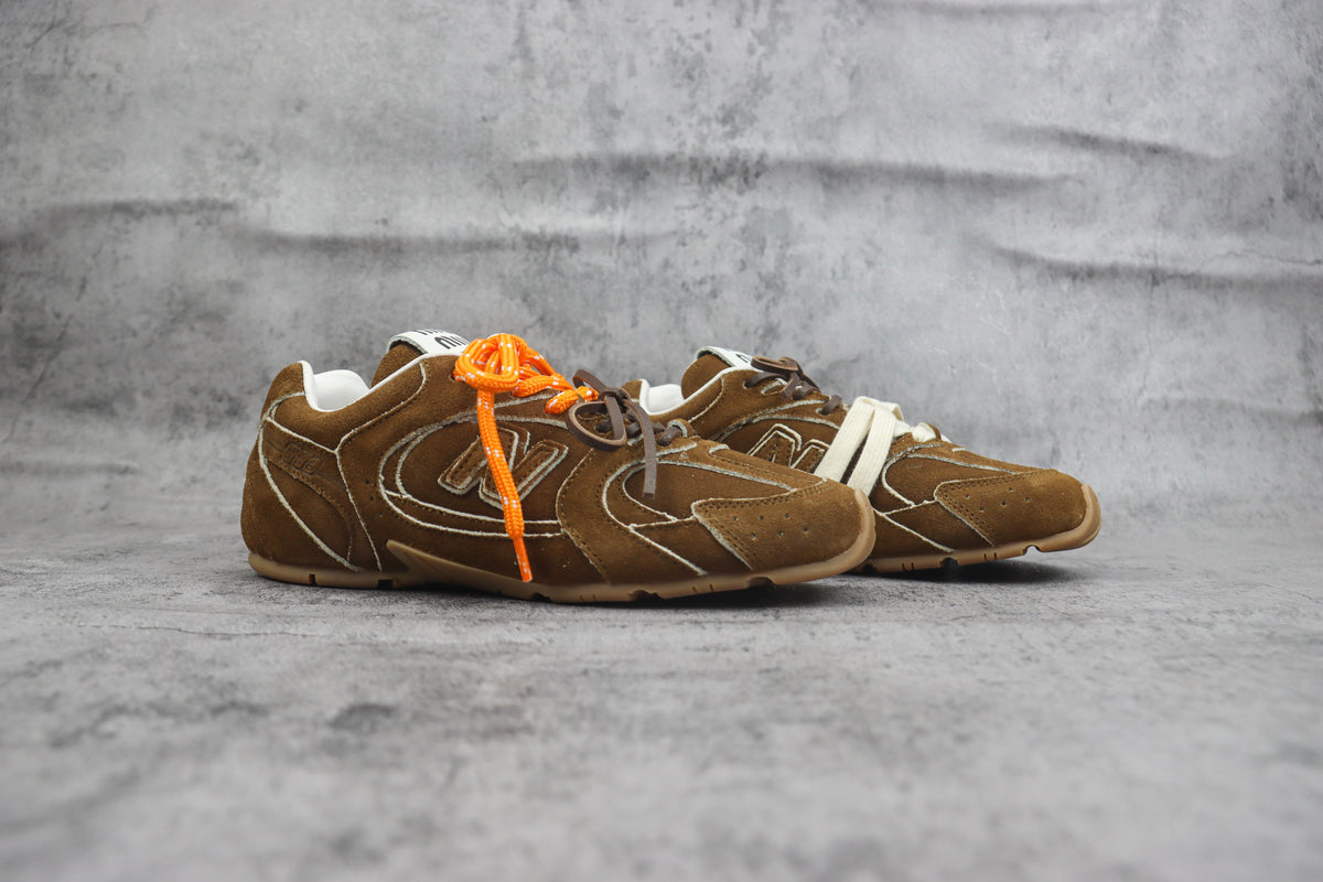 New Balance X MiuMiu 530 SL Suede Dark Brown